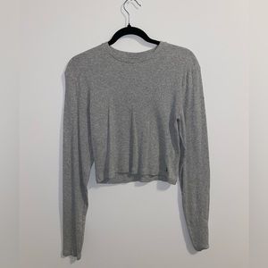 TNA Ribbed Cropped Longsleeve